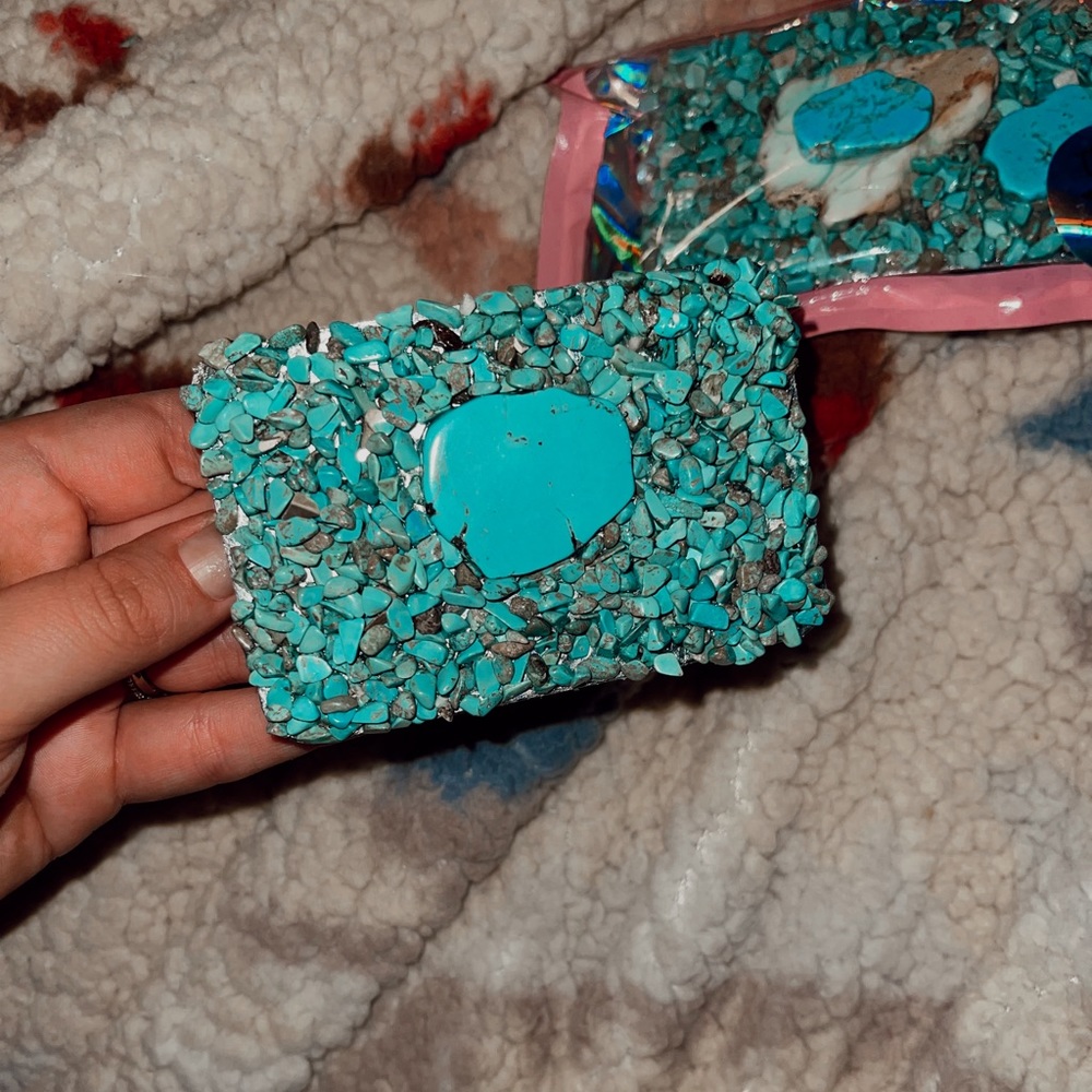Turquoise belt buckle